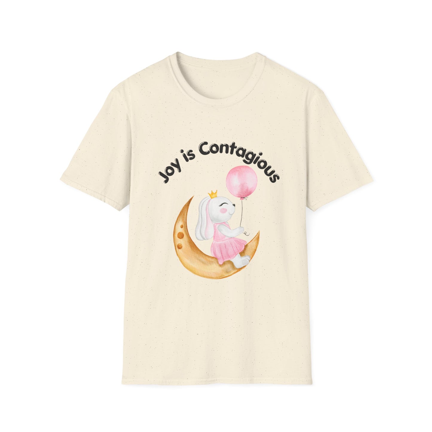 Joyful Bunny Unisex T-Shirt